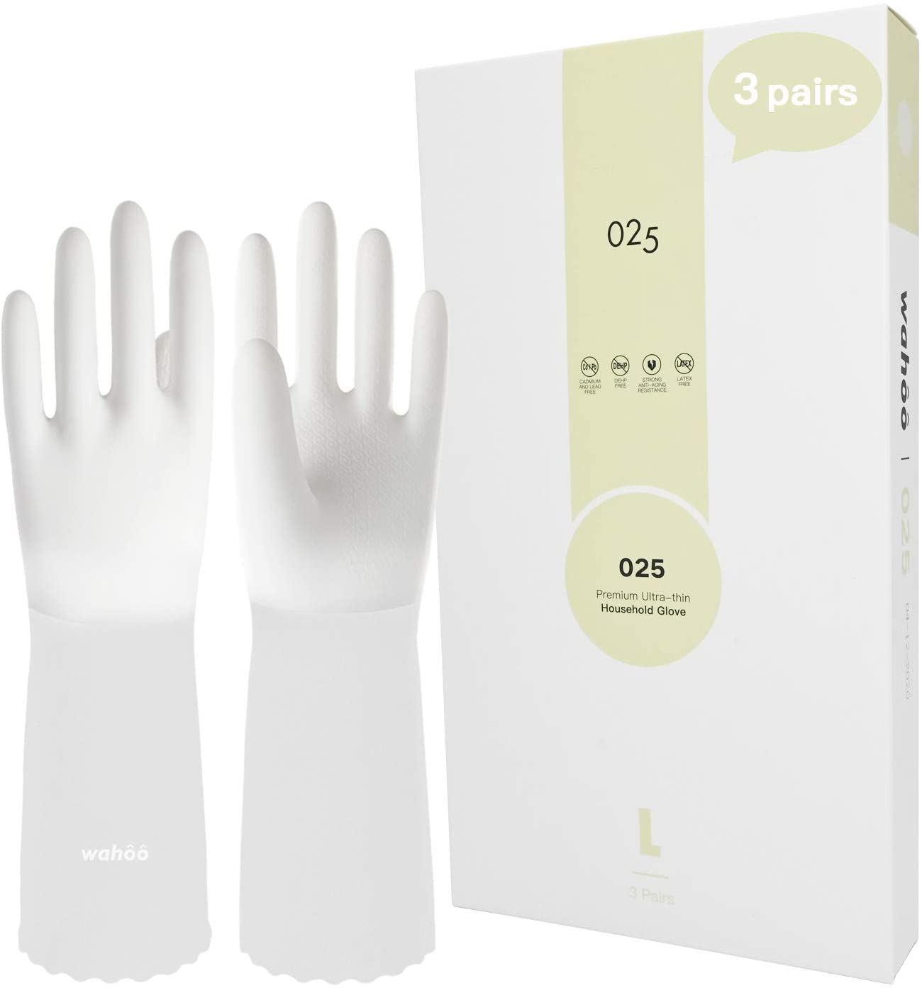 LANON Protection Heat Resistant Silicone Oven Gloves with Fingers