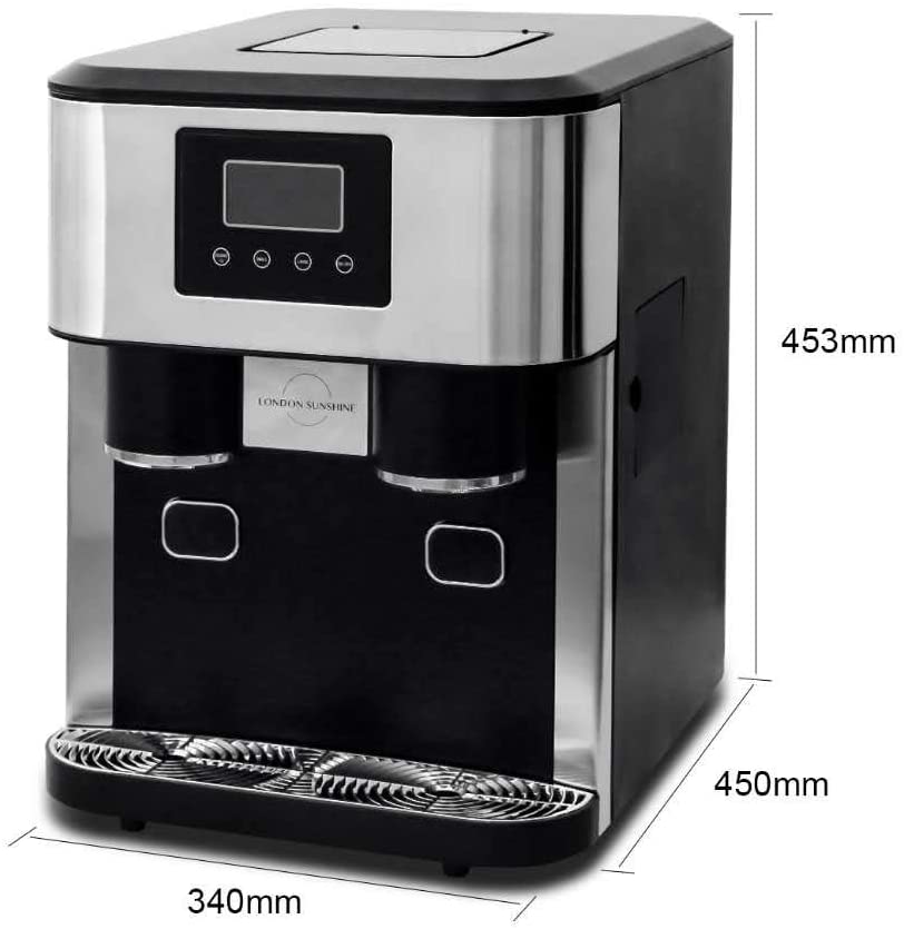 London Sunshine Ice Maker - 40lbs with Crusher